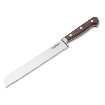 Böker - Coltello da pane HERITAGE 20,5 cm, manico in noce