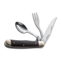 Böker - Coltello tascabile con posate Magnum Bon Appetite 18,7 cm pakka