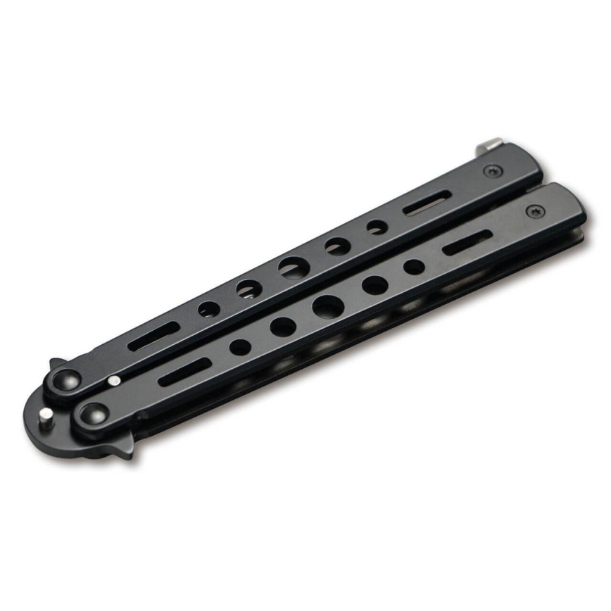 Böker - Coltello tascabile Magnum Balisong All Black 22,9 cm