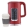Bollitore con display LCD 1,7 l 2200W/230V rosso + tazza da viaggio 450 ml