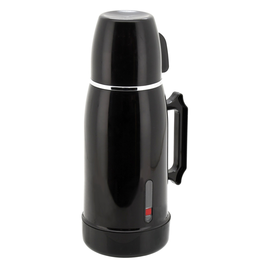 Bollitore da viaggio/borraccia termica 1 l 150W/12V nero