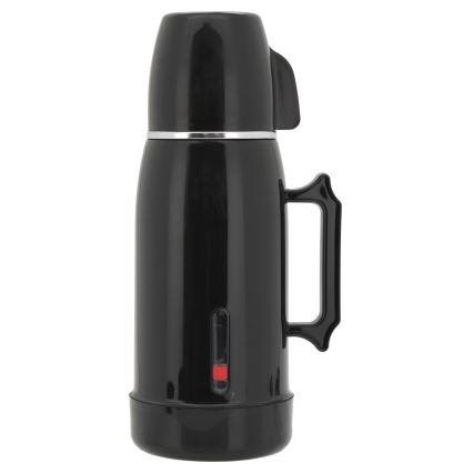 Bollitore da viaggio/borraccia termica 1 l 150W/12V nero