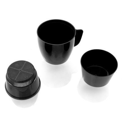 Bollitore da viaggio/borraccia termica 1 l 150W/12V nero