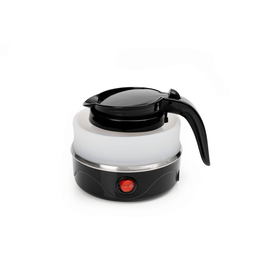 Bollitore pieghevole 0,6l 600W/230V nero