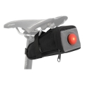 Borsa da bici 0,5 l con luce LED posteriore 2xCR2032