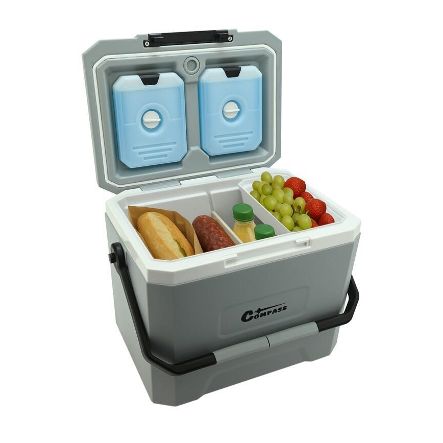 Box frigo con inserto refrigerante 16 l, grigio