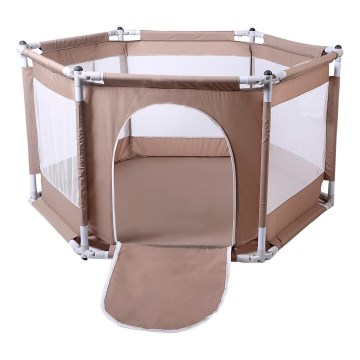 Box giochi 120 cm marrone