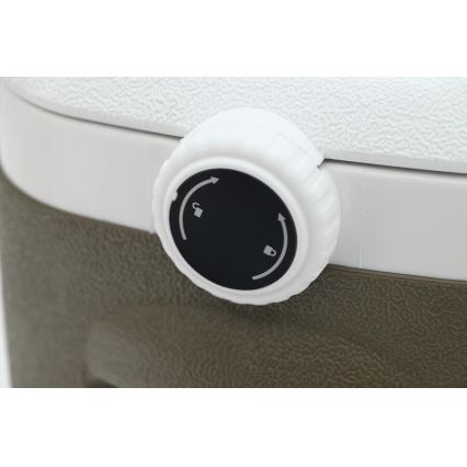 Box refrigerante portatile 16 l con ruote, verde