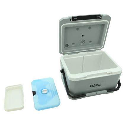Box termico da 5 l con inserto refrigerante, grigio