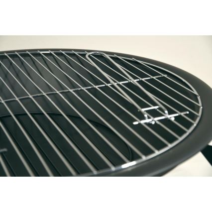 Braciere portatile a legna con griglia da 48 cm
