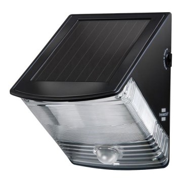 Brennenstuhl - LED Applique solare con sensore di movimento e crepuscolare LED/1W/3,6V 600 mAh IP44