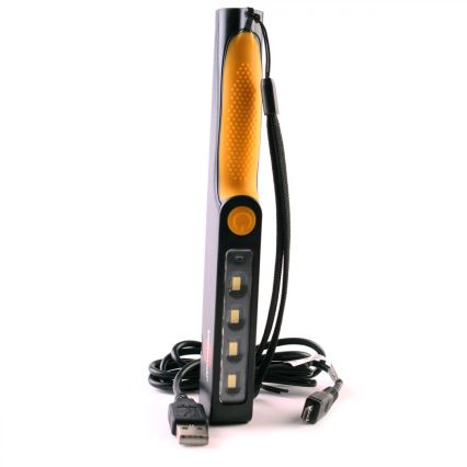 Brennenstuhl - LED Torcia da lavoro ricaricabile LED/2200mAh/5V arancione