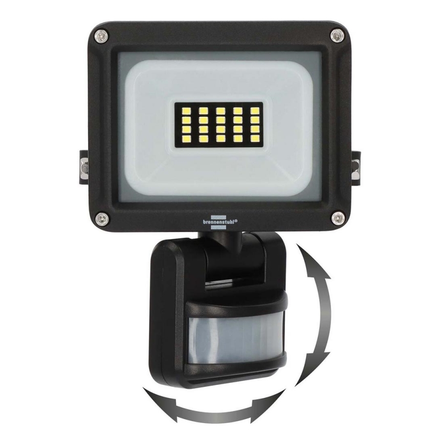 Brennenstuhl - Proiettore da esterno a LED con sensore LED/10W/230V 6500K IP65