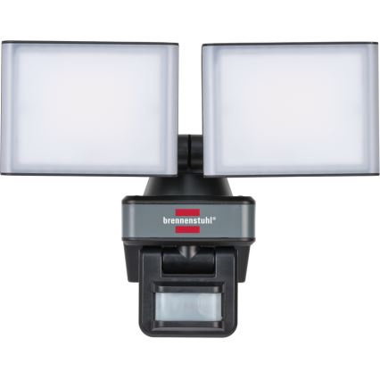 Brennenstuhl - Proiettore LED dimmerabile con sensore DUO LED/29,2W/230V 3000-6500K IP54 Wi-Fi