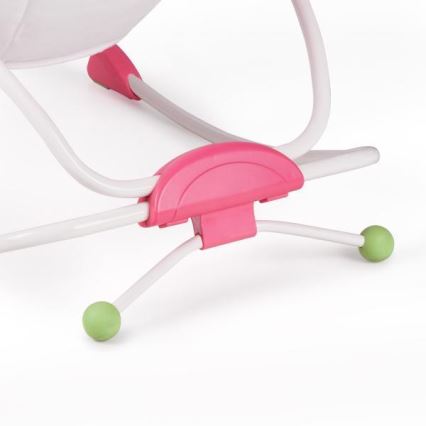 Bright Starts - Altalena vibrante per bambini RASPBERRY GARDEN