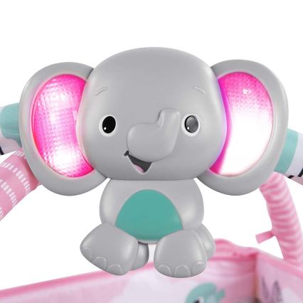 Bright Starts - Coperta per bambini per giocare 5in1 YOUR WAY BALL PLAY 3xAA rosa