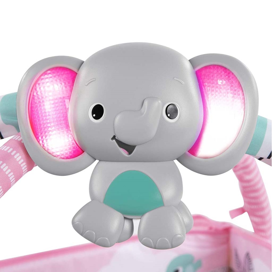 Bright Starts - Coperta per bambini per giocare 5in1 YOUR WAY BALL PLAY 3xAA rosa