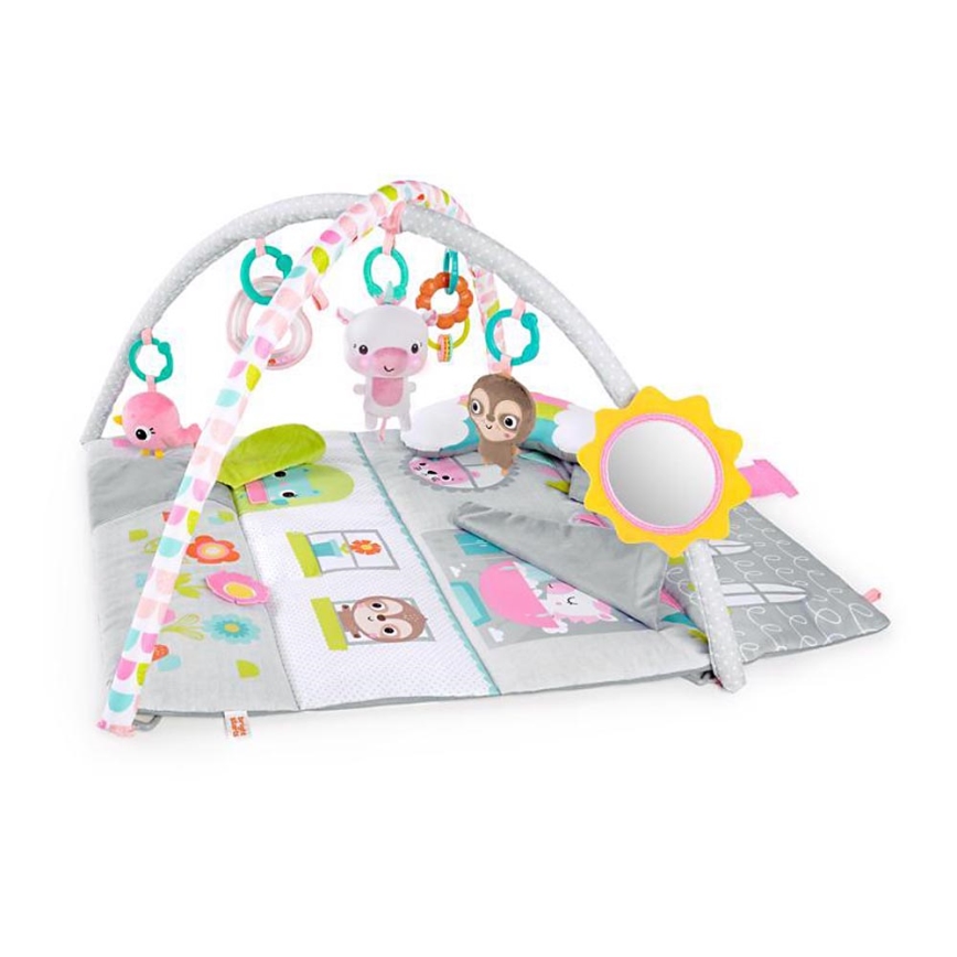 Bright Starts - Coperta per bambini per giocare in casa FLOORS OF FUN