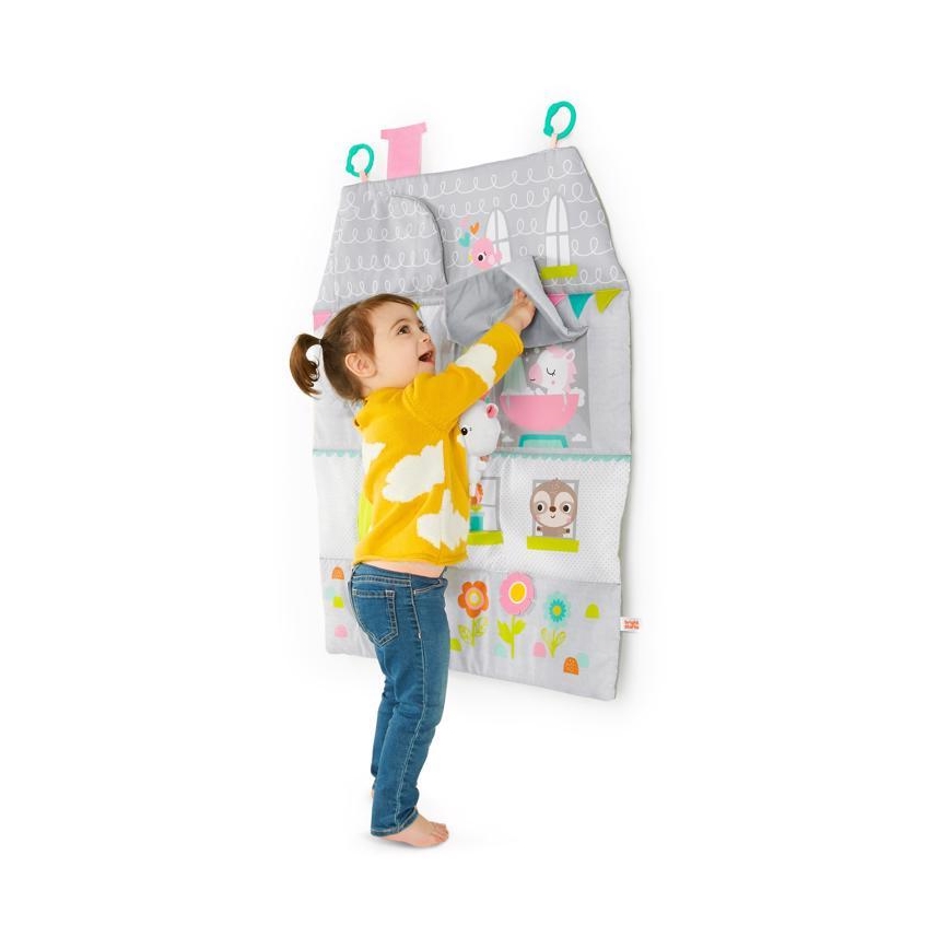 Bright Starts - Coperta per bambini per giocare in casa FLOORS OF FUN