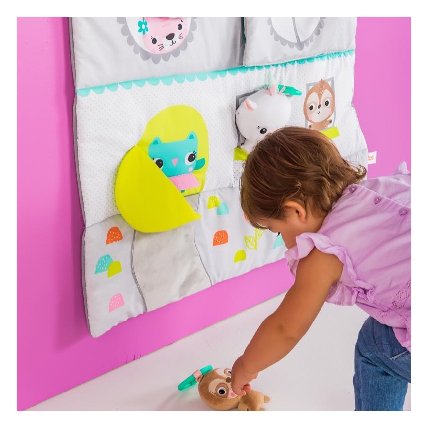 Bright Starts - Coperta per bambini per giocare in casa FLOORS OF FUN