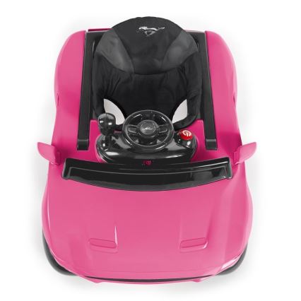 Bright Starts - Girello 3 in 1 per bambini FORD MUSTANG rosa