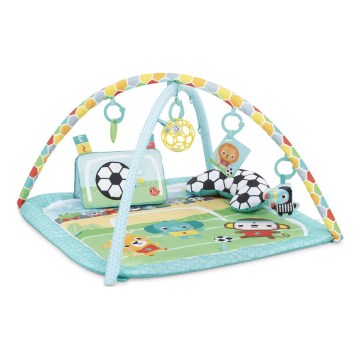 Bright Starts - Tappeto da gioco per bambini OBALL GRIP & KICK 3xAA
