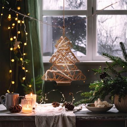 Brilagi - Albero decorativo natalizio a LED, 2xAA