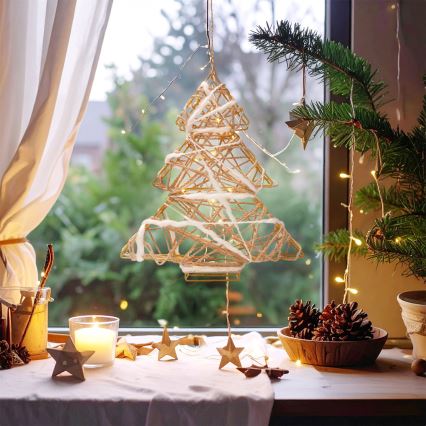 Brilagi - Albero decorativo natalizio a LED, 2xAA