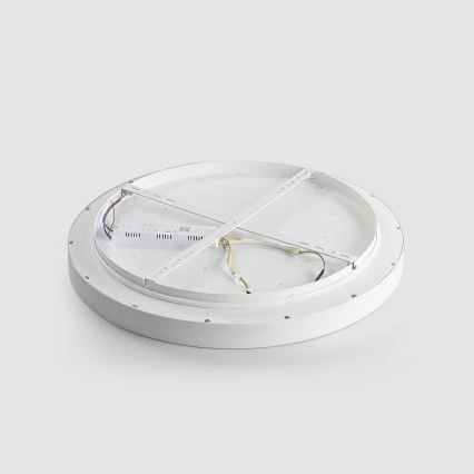 Brilagi - Plafoniera LED dimmerabile GLASS POOL DOUBLE LED/48W/230V 3000-6000K 40 cm bianca + telecomando