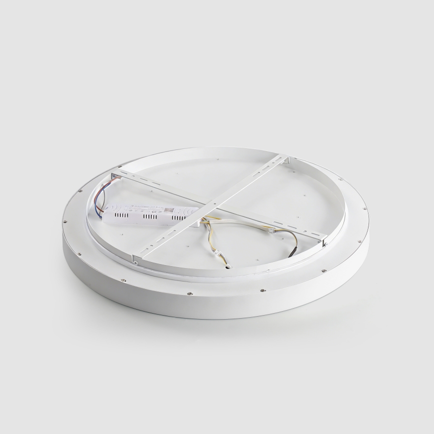 Brilagi - Plafoniera LED dimmerabile GLASS POOL DOUBLE LED/48W/230V 3000-6000K 40 cm bianca + telecomando