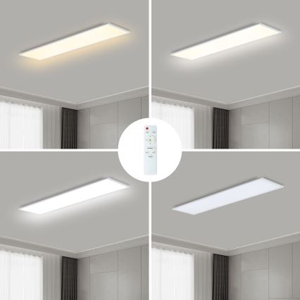 Brilagi - Plafoniera LED dimmerabile SLIMFRAME LED/58W/230V 120x30 cm 3000-6000K bianco + telecomando