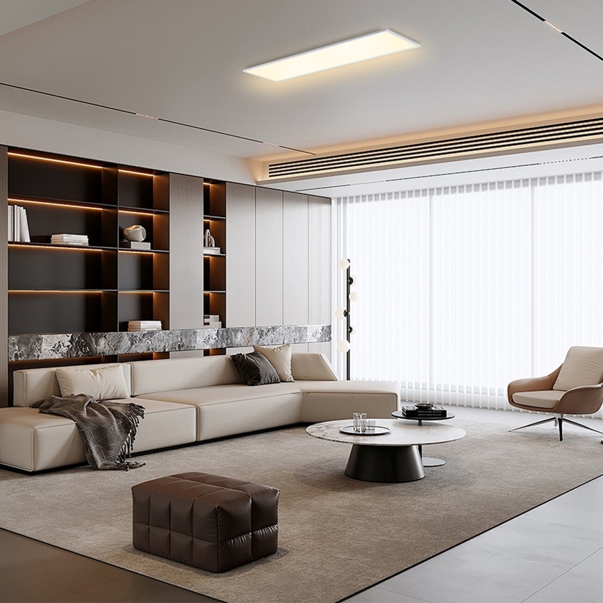 Brilagi - Plafoniera LED dimmerabile SLIMFRAME LED/58W/230V 120x30 cm 3000-6000K bianco + telecomando