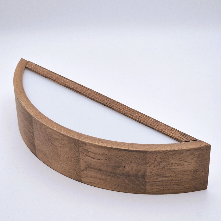 Brilagi - Applique a LED CARVALHO 1xE27/60W/230V quercia ciliegio