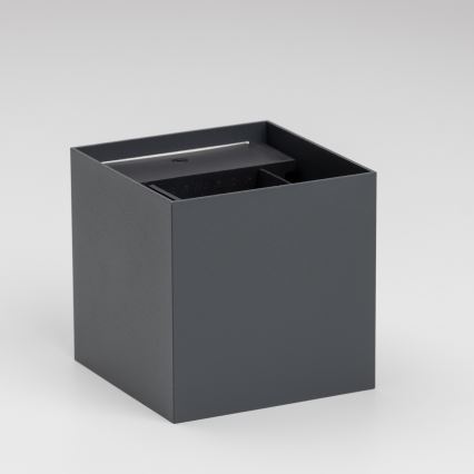 Brilagi - Applique a LED da esterno CUBE LED/6W/230V antracite IP54