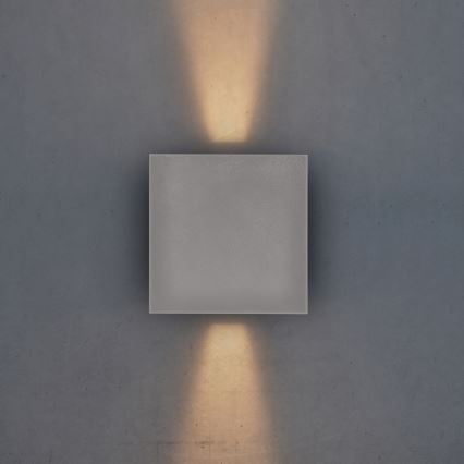 Brilagi - Applique a LED da esterno CUBE LED/6W/230V grigio IP54
