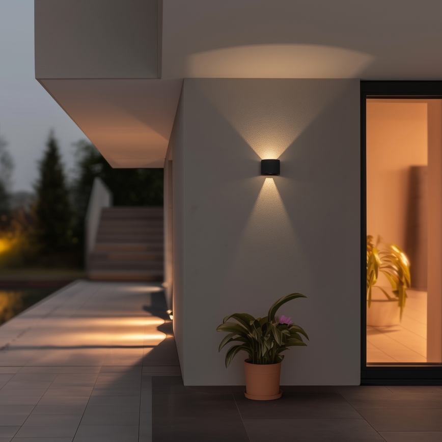 Brilagi - Applique a LED da esterno RONDO LED/6W/230V antracite IP54