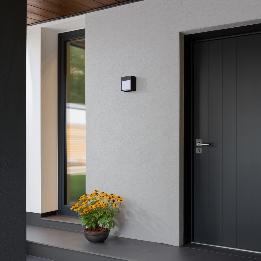 Brilagi - Applique a LED da esterno TERNI LED/12W/230V nero IP44