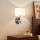 Brilagi - Applique a LED DAYA 1xE14/40W/230V + LED/3W bianco/cromo opaco