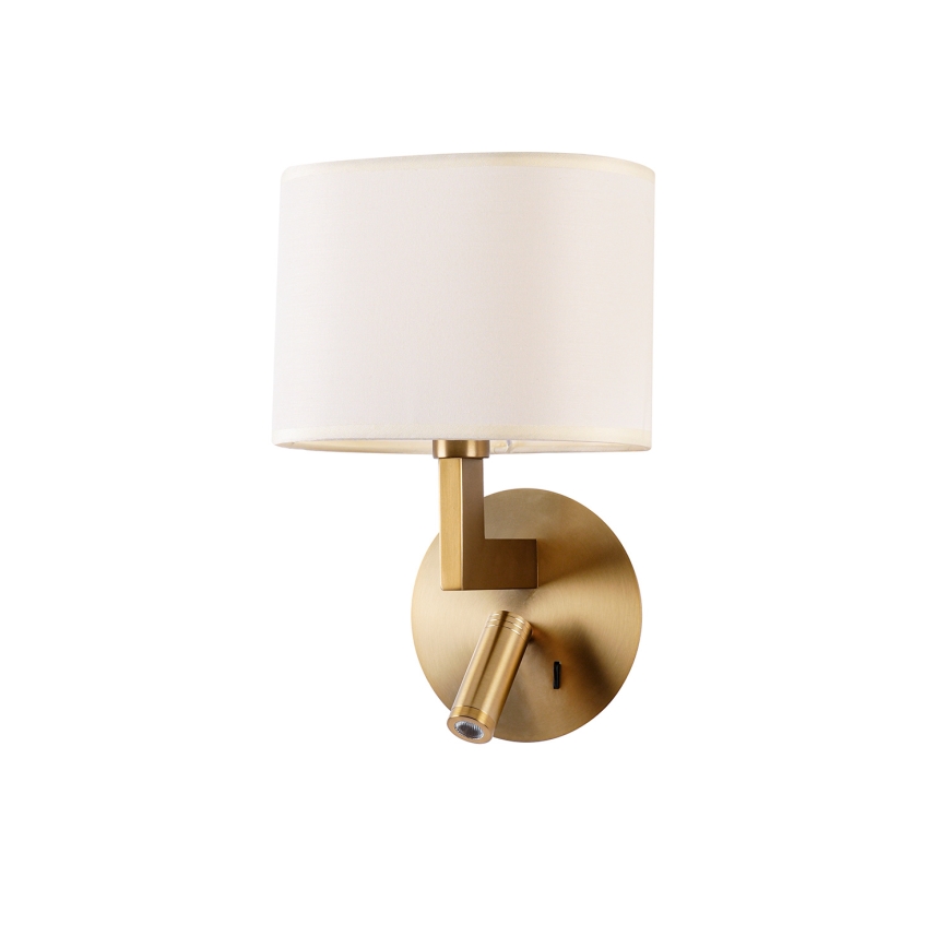 Brilagi - Applique a LED DAYA 1xE14/40W/230V + LED/3W color crema/oro