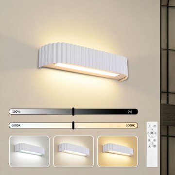 Brilagi - Applique a LED dimmerabile FALCON MODERN LED/14W/230V 3000-6000K 40 cm bianco + telecomando