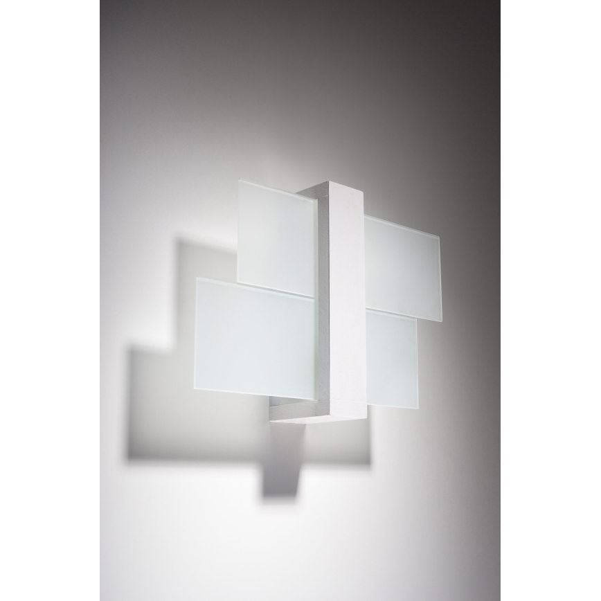 Brilagi -  Applique a LED HERA 1xE27/7,5W/230V bianco