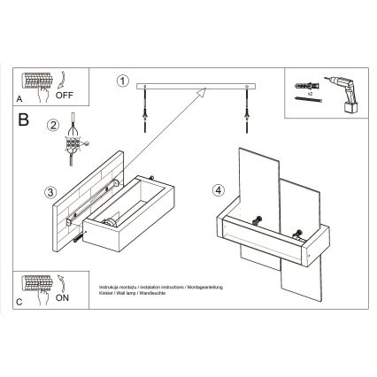 Brilagi -  Applique a LED HERA 1xE27/7,5W/230V bianco