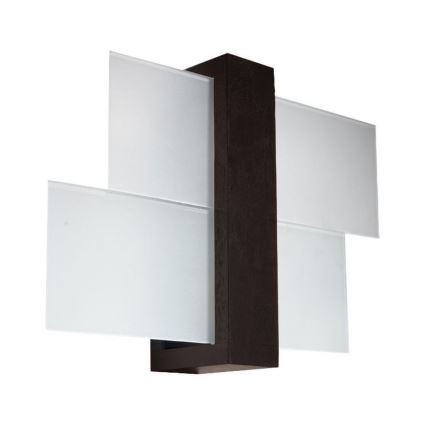 Brilagi -  Applique a LED HERA 1xE27/7,5W/230V wenge