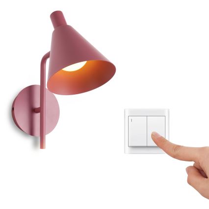 Brilagi - Applique a LED LUCERA LED/3W/230V rosso bordeaux