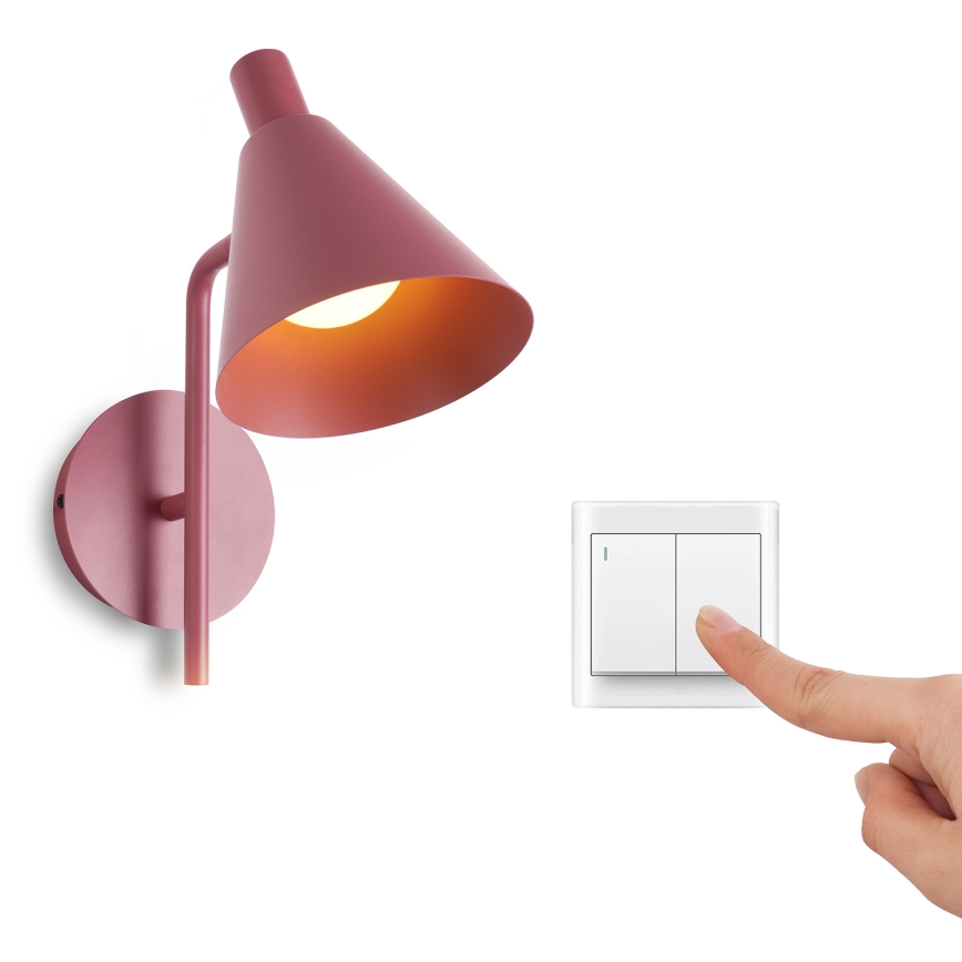 Brilagi - Applique a LED LUCERA LED/3W/230V rosso bordeaux