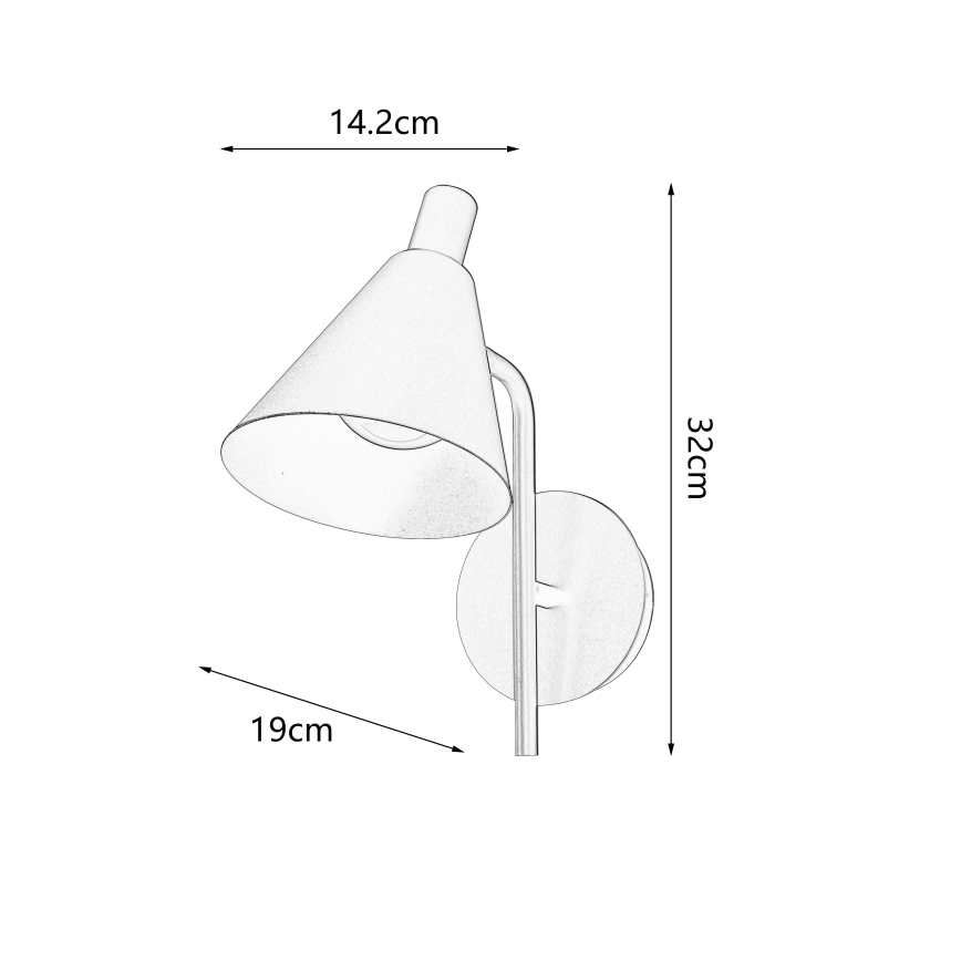 Brilagi - Applique a LED LUCERA LED/3W/230V verde