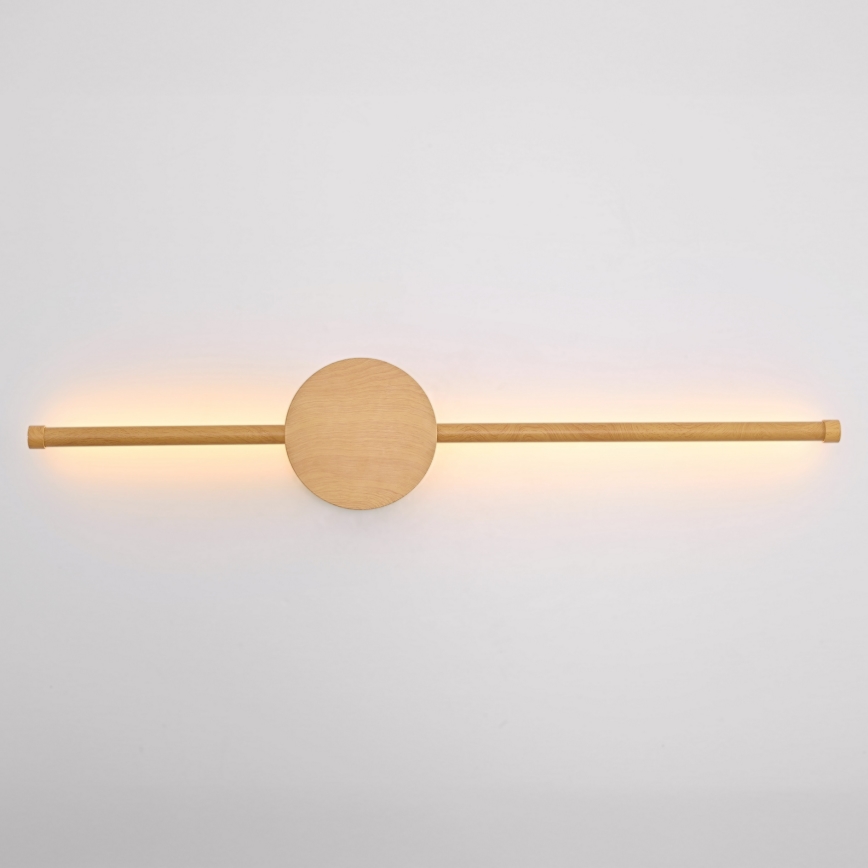 Brilagi - Applique a LED LUGO DUE LED/9W/230V decorazioni in rovere