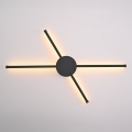 Brilagi - Applique a LED LUGO QUATTRO LED/16W/230V nero