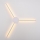 Brilagi - Applique a LED LUGO TRE LED/14W/230V bianco