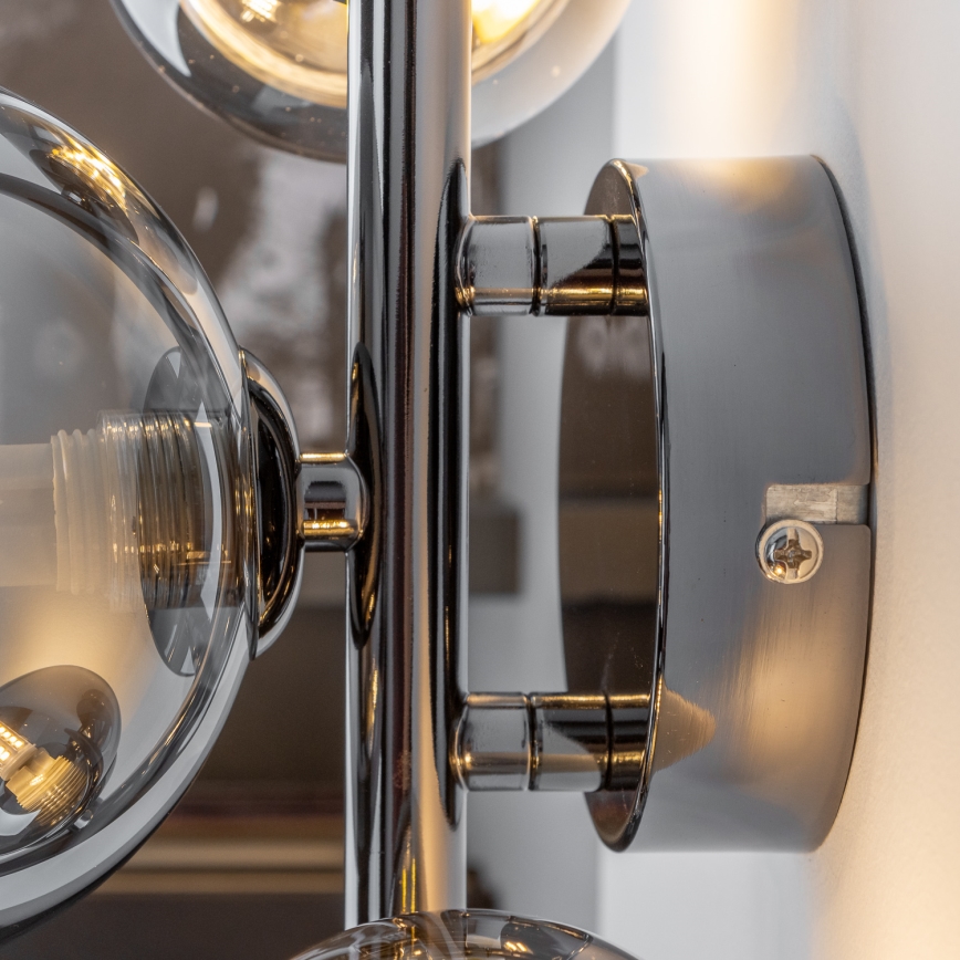 Brilagi - Applique a LED MILLA 3xG9/3W/230V cromo lucido/fumé